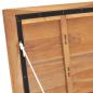 Preview: Gartenbox 60x50x58 cm Massivholz Teak