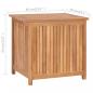 Preview: Gartenbox 60x50x58 cm Massivholz Teak