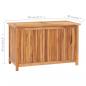 Preview: Gartenbox 90x50x58 cm Massivholz Teak