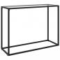 Preview: ARDEBO.de - Konsolentisch Transparent 100x35x75 cm Hartglas