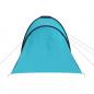 Preview: Campingzelt 6 Personen Blau und Hellblau