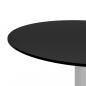 Preview: Couchtisch Schwarz 40 cm Hartglas