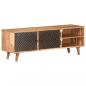 Preview: ARDEBO.de - TV-Schrank 115x30x39 cm Massivholz Akazie