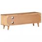 Preview: TV-Schrank 115x30x39 cm Massivholz Akazie