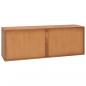 Preview: TV-Schrank 110x30x40 cm Teak Massivholz