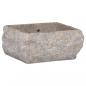 Preview: ARDEBO.de - Waschbecken Grau 30x30x13 cm Marmor