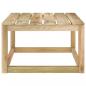 Preview: Garten-Palettentische 2 Stk. 60x60x36,5 cm Kiefernholz