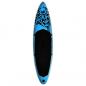 Preview: SUP-Board-Set Aufblasbar 320x76x15 cm Blau