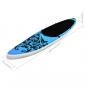 Preview: SUP-Board-Set Aufblasbar 366x76x15 cm Blau