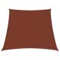 Preview: ARDEBO.de - Sonnensegel Oxford-Gewebe Trapezförmig 3/5x4 m Terracotta