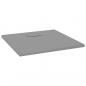 Preview: Duschwanne SMC Grau 90x90 cm