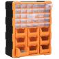 Preview: Multi-Schubladen-Organizer mit 39 Schubladen 38x16x47 cm 