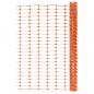 Preview: ARDEBO.de - Gartenzaun 30 m Orange