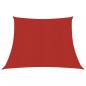 Preview: ARDEBO.de - Sonnensegel 160 g/m² Rot 3/4x2 m HDPE