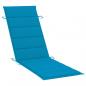 Preview: Sonnenliegen-Auflage Blau 186x58x3 cm Oxford-Gewebe