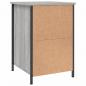 Preview: Nachttisch Grau Sonoma 40x42x60 cm Holzwerkstoff