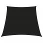 Preview: ARDEBO.de - Sonnensegel Oxford-Gewebe Trapezform 3/4x3 m Schwarz