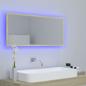 Preview: LED-Badspiegel Sonoma-Eiche 100x8,5x37 cm Acryl