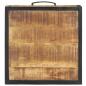 Preview: Nachttisch 40x40x35 cm Raues Mangoholz