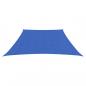 Preview: Sonnensegel 160 g/m² Blau 3/4x2 m HDPE