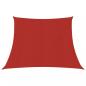 Preview: ARDEBO.de - Sonnensegel 160 g/m² Rot 4/5x3 m HDPE