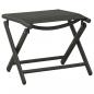 Preview: 3-tlg. Garten-Lounge-Set Textilene und Aluminium Schwarz