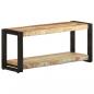 Preview: TV-Schrank 90x30x40 cm Altholz Massiv