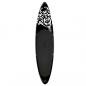 Preview: SUP-Board-Set Aufblasbar 366x76x15 cm Schwarz