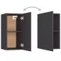 Preview: TV-Schrank Grau 30,5x30x60 cm Holzwerkstoff