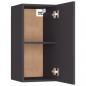 Preview: TV-Schrank Grau 30,5x30x60 cm Holzwerkstoff