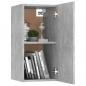 Preview: TV-Schrank Betongrau 30,5x30x60 cm Holzwerkstoff