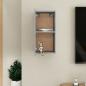 Preview: TV-Schrank Betongrau 30,5x30x60 cm Holzwerkstoff