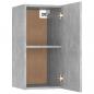 Preview: TV-Schrank Betongrau 30,5x30x60 cm Holzwerkstoff