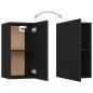 Preview: TV-Schrank Schwarz 30,5x30x60 cm Holzwerkstoff