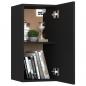 Preview: TV-Schrank Schwarz 30,5x30x60 cm Holzwerkstoff