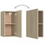 Preview: TV-Schrank Sonoma-Eiche 30,5x30x60 cm Holzwerkstoff