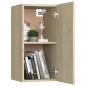 Preview: TV-Schrank Sonoma-Eiche 30,5x30x60 cm Holzwerkstoff