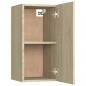 Preview: TV-Schrank Sonoma-Eiche 30,5x30x60 cm Holzwerkstoff