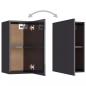 Preview: TV-Schrank Hochglanz-Grau 30,5x30x60 cm Holzwerkstoff