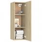 Preview: TV-Schrank Sonoma-Eiche 30,5x30x90 cm Holzwerkstoff