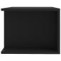 Preview: TV-Schrank mit LED-Leuchten Schwarz 90x39x30cm