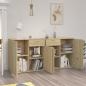 Preview: Sideboard Sonoma-Eiche 160x36x75 cm Holzwerkstoff