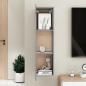 Preview: TV-Schrank Betongrau 30,5x30x110 cm Holzwerkstoff