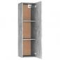 Preview: TV-Schrank Betongrau 30,5x30x110 cm Holzwerkstoff