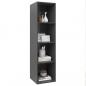 Preview: TV-Wandschrank Grau 37x37x142,5 cm Holzwerkstoff