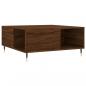 Preview: Couchtisch Braun Eichen-Optik 80x80x36,5 cm Holzwerkstoff