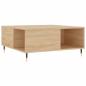 Preview: Couchtisch Sonoma-Eiche 80x80x36,5 cm Holzwerkstoff