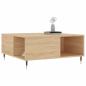 Preview: Couchtisch Sonoma-Eiche 80x80x36,5 cm Holzwerkstoff