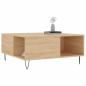 Preview: Couchtisch Sonoma-Eiche 80x80x36,5 cm Holzwerkstoff