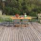 Preview: ARDEBO.de - 7-tlg. Garten-Essgruppe Poly Rattan Anthrazit